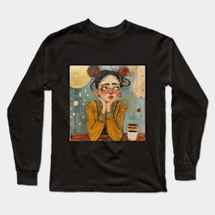 Cafe Aesthetic Long Sleeve T-Shirt